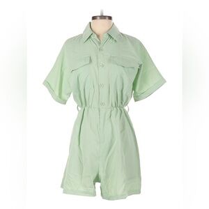 Mint Green Women's Romper